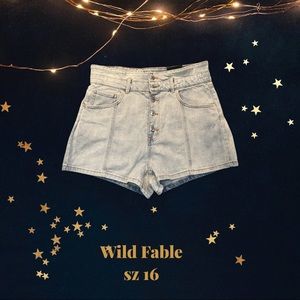 Wild Fable Highest Rise Jean  Shorts
